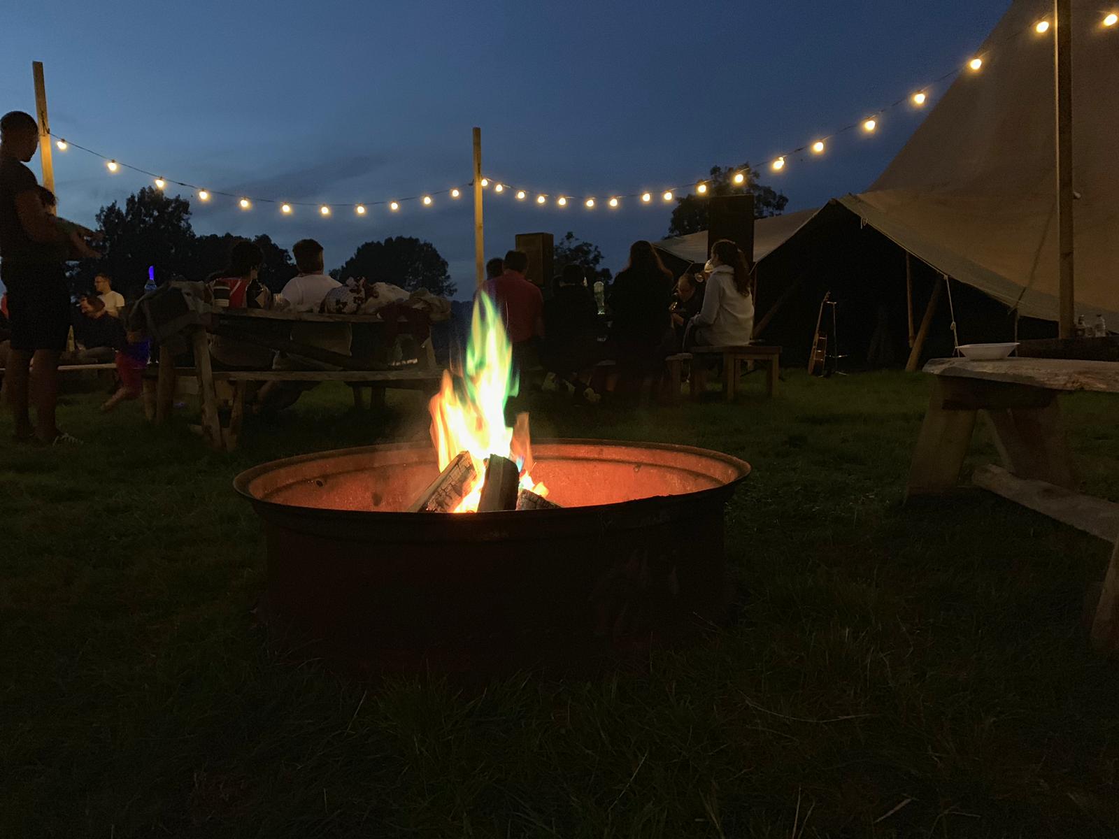 Campfires at Bedgebury Camping